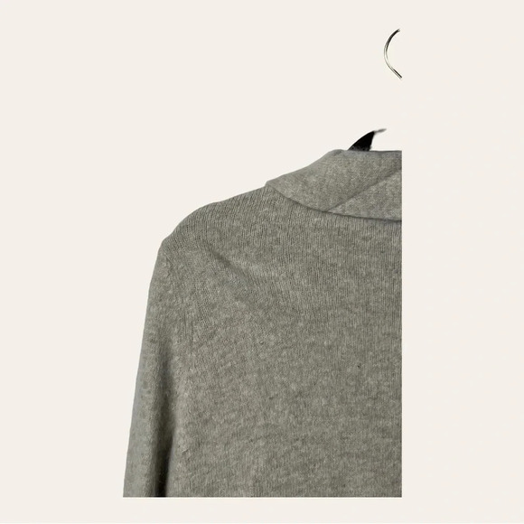 1133. MARINA LUNA OPEN FRONT CARDIGAN ANGORA RABBIT HAIR/LAMB’S WOOL‎ SIZE XL - Picture 8 of 9